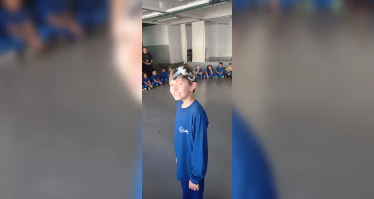 Ao todo, os alunos tiveram três dias para se fantasiar e participar do dia do cabelo maluco e da roupa ao avesso