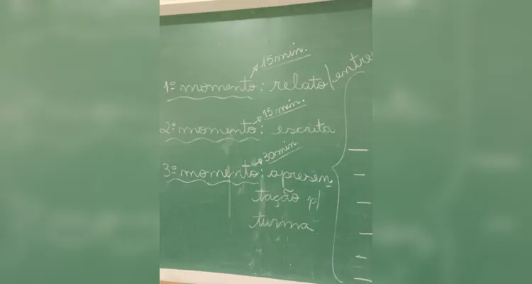 Interação foi marcante e alunos puderam contar aos colegas relatos de suas vidas