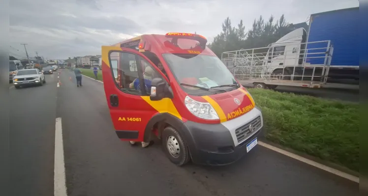 O caso aconteceu próximo à região do Contorno. Equipes do Corpo de Bombeiros (Siate) e do Samu foram acionadas até o local.