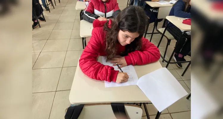 Docente destaca que proposta com os alunos aconteceu desde março deste ano