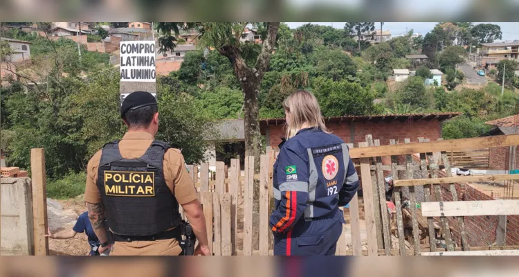 Autoridades foram acionadas por volta das 14 horas