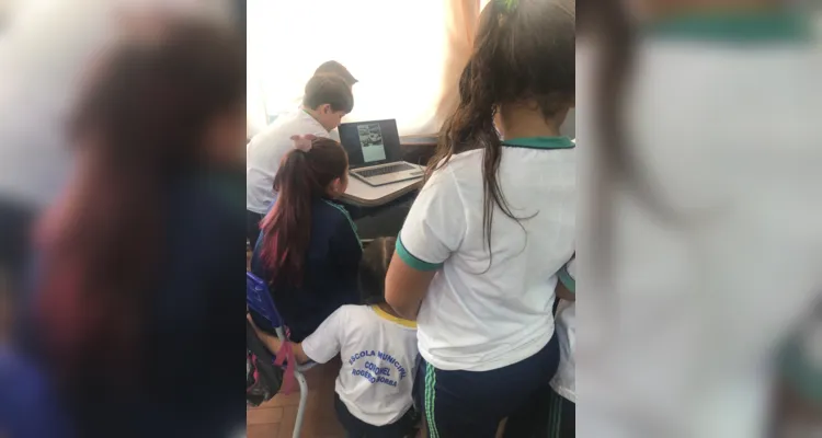 Temática despertou muita curiosidade e engajamento dos estudantes