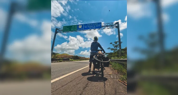 Fotógrafo viaja 3,1 mil km de bicicleta de Ponta Grossa até o Maranhão