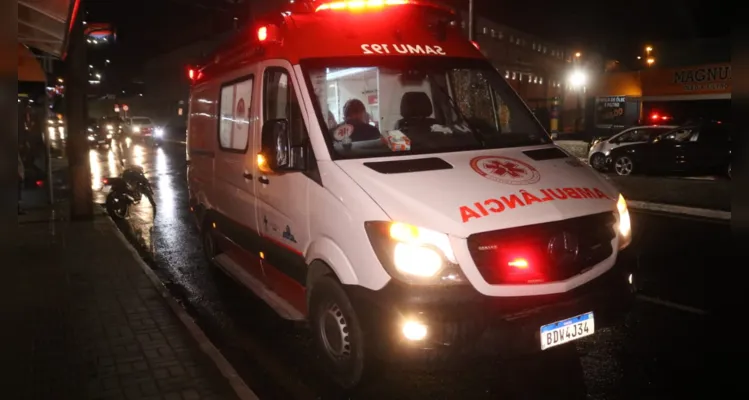 Acidente aconteceu na noite desta quarta-feira