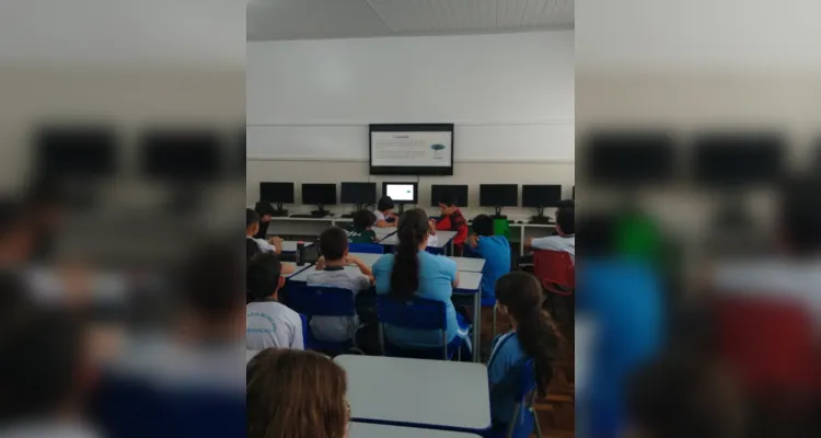 Estudantes puderam entender as diversas características da temática apresentada na produção