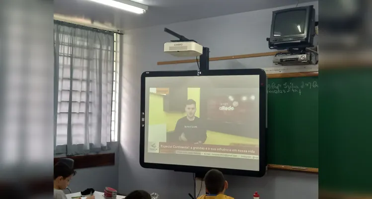 Diversos momentos proporcionaram uma rica experiência em sala de aula e com a família