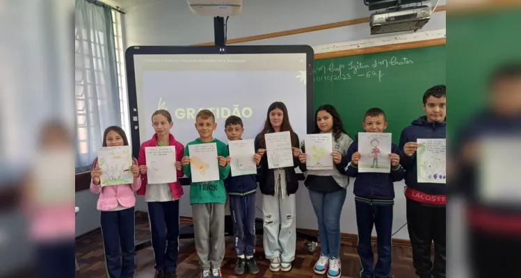 Diversos momentos proporcionaram uma rica experiência em sala de aula e com a família