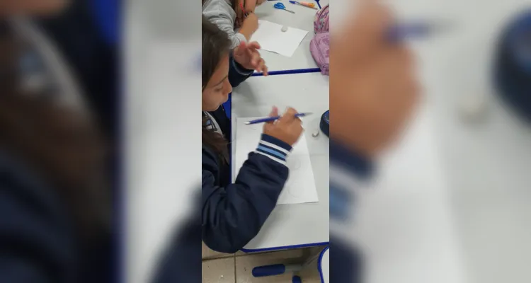 Educandos realizaram série de ações em sala de aula