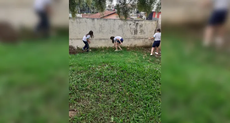 Educandos puderam desenvolver práticas que entraram em sintonia com conhecimentos adquiridos em sala