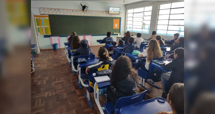 Produções e conversas em sala, além de divulgação local, permearam dinâmicas sobre a campanha