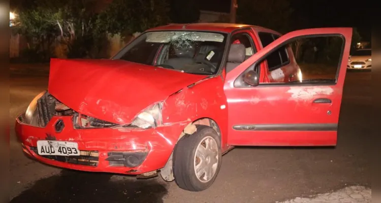 Acidente aconteceu na noite deste sábado no bairro Neves