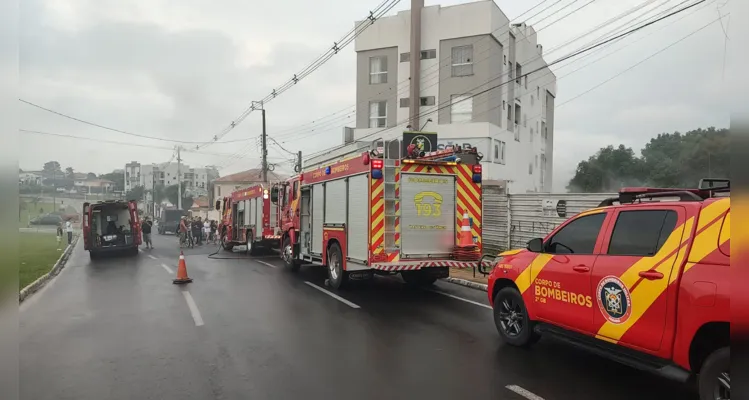Prédio fica na esquina entre a avenida Dom Geraldo Pellanda e a rua Pereira Passos