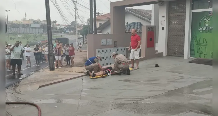 Prédio fica na esquina entre a avenida Dom Geraldo Pellanda e a rua Pereira Passos