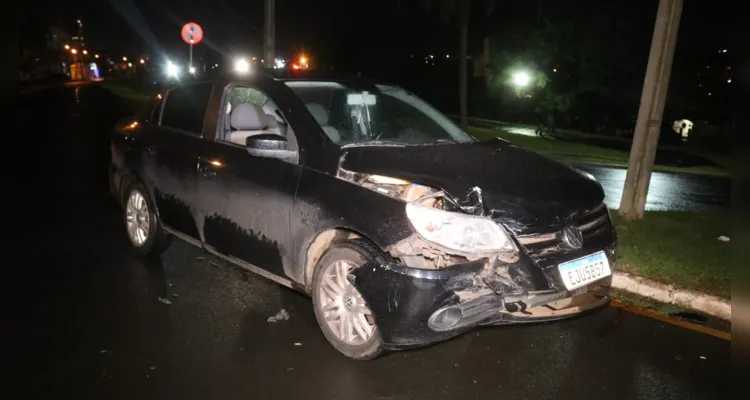 Acidente aconteceu no bairro de Oficinas, nesta segunda-feira