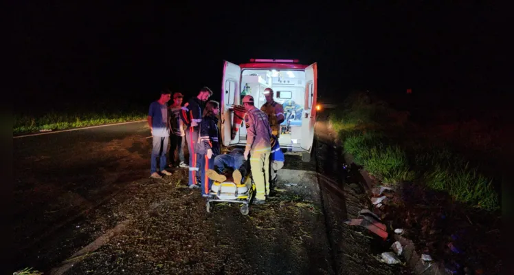 Acidente foi no km 469, no sentido Norte do Paraná, próximo a um posto de combustíveis