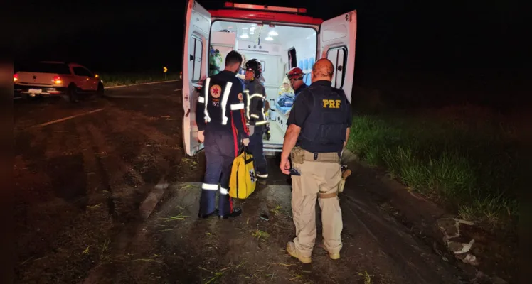 Acidente foi no km 469, no sentido Norte do Paraná, próximo a um posto de combustíveis