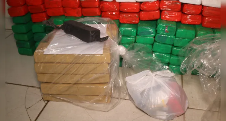 Droga estava armazenada em uma casa no Jardim Sabará