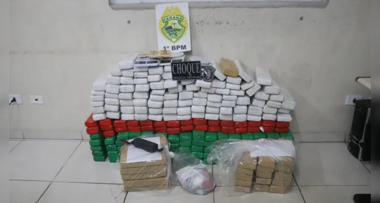 Droga estava armazenada em uma casa no Jardim Sabará