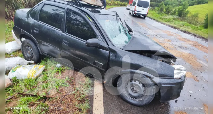 Vítimas estavam em um Chevrolet Corsa