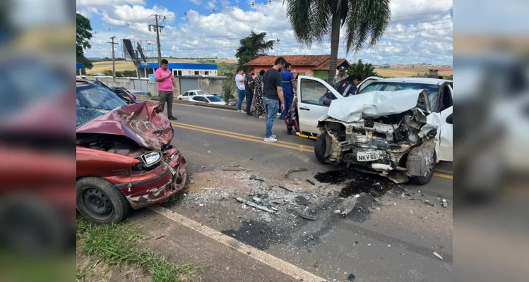 Acidente aconteceu na tarde desta quinta-feira (30)