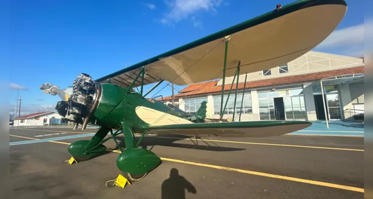 O Aeroporto Sant'Ana em Ponta Grossa está recebendo, neste sábado (21) e domingo (22), o evento “Nos Ares de PG”