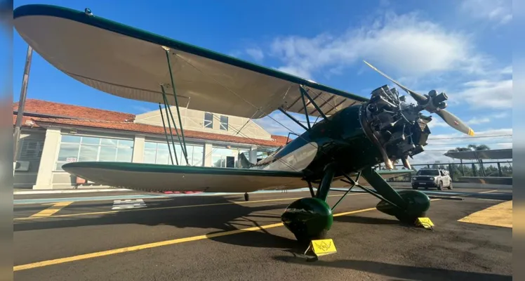 O Aeroporto Sant'Ana em Ponta Grossa está recebendo, neste sábado (21) e domingo (22), o evento “Nos Ares de PG”