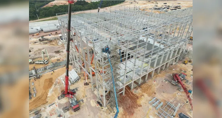 Fábrica de vidros em Carambeí deverá ser inaugurada em dezembro de 2024