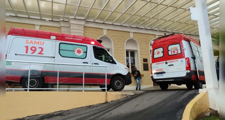 Um bebê nasceu, na manhã desta quinta-feira (05), dentro da ambulância do Serviço de Atendimento Móvel de Urgência (Samu), de Ponta Grossa