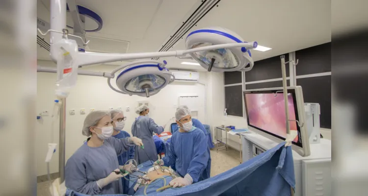 Os equipamentos de última geração permitem realizar cirurgias menos invasivas