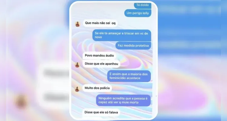 Segundo a amiga, Ielly já havia sido ameaçada por Diego