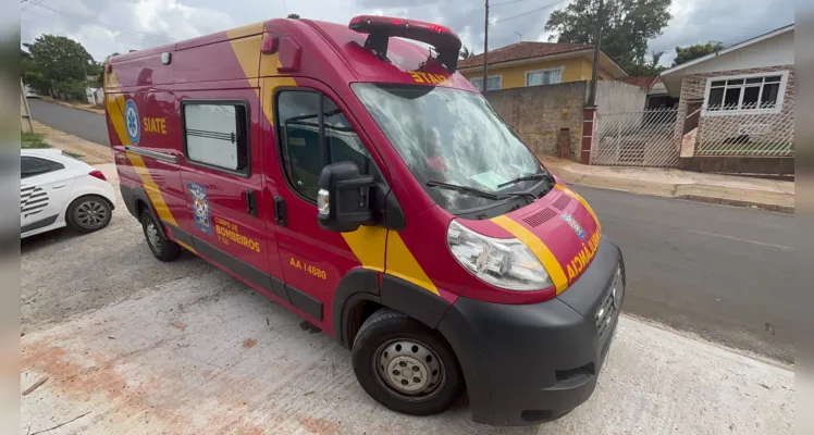 Agentes do Corpo de Bombeiros também foram acionados para a ocorrência.