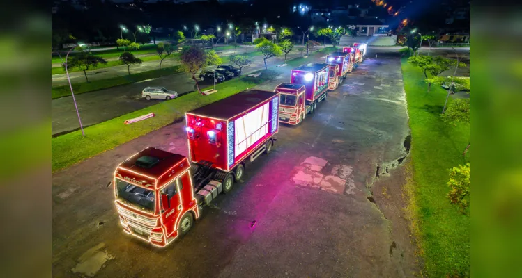 Caravana de Natal da Coca-Cola passa por PG nesta sexta