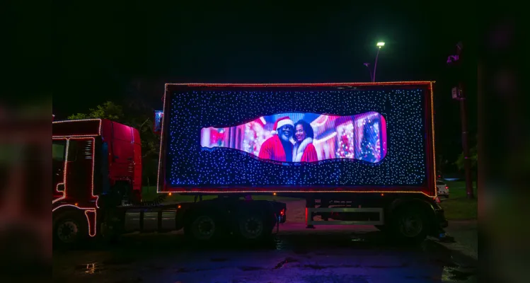 Caravana de Natal da Coca-Cola passa por PG nesta sexta