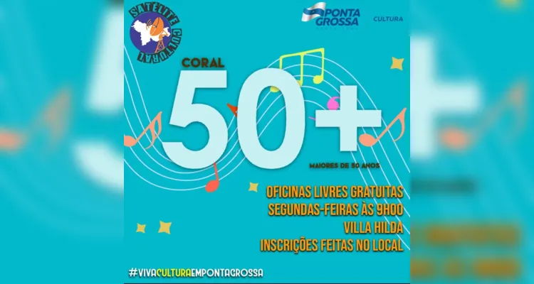  Coral de Todos Juntos, Coro Cênico e Coral 50+.