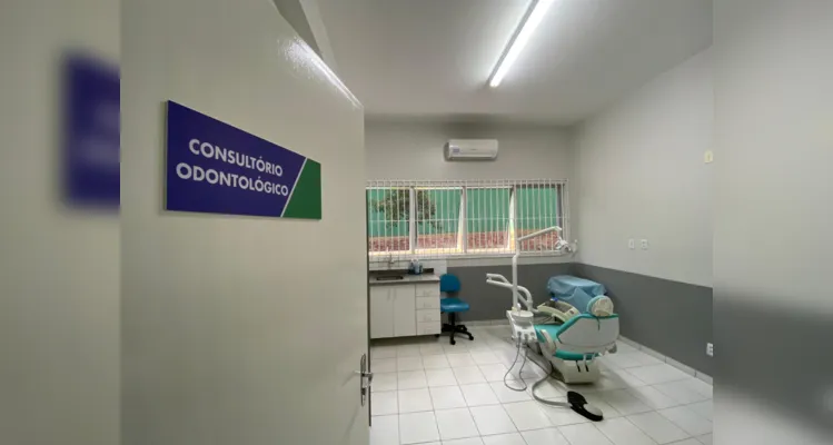 Espaço disponibiliza diversos ambientes, como o Consultório Odontológico.