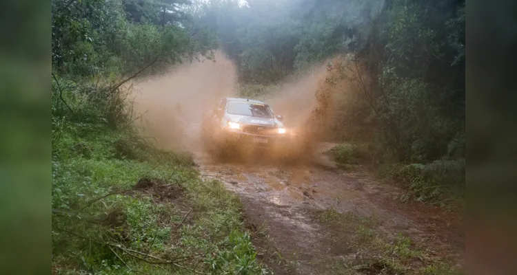 Chuva marca presença no 30° Rally Transparaná em Castro