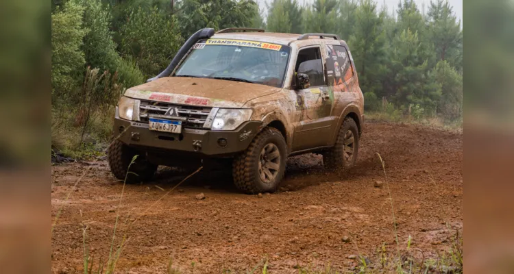 Chuva marca presença no 30° Rally Transparaná em Castro