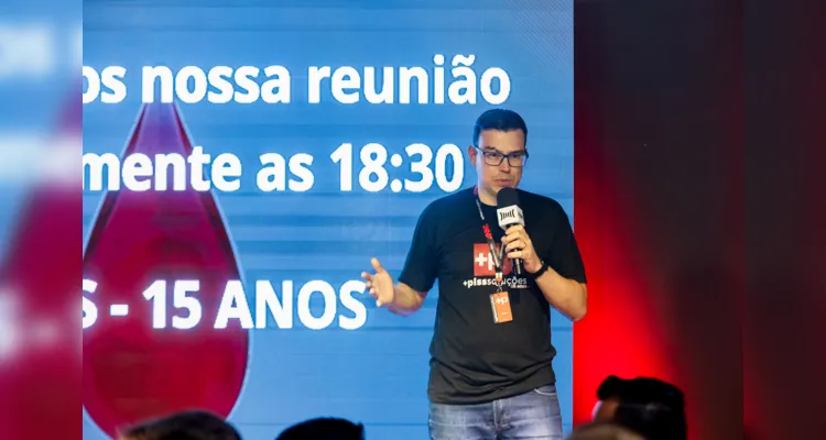 Um dos destaques da reunião foi o lançamento da campanha “P POSITIVO”, a iniciativa visa fortalecer o senso de pertencimento