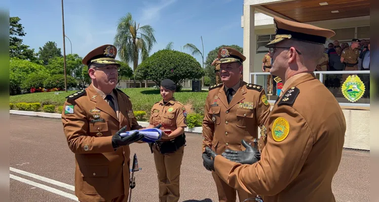 Tenente-coronel Dias assume o comando do 1º BPM em Ponta Grossa