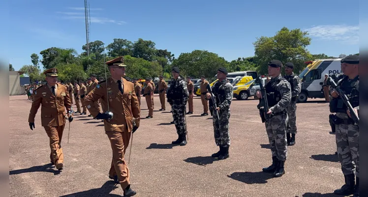 Tenente-coronel Dias assume o comando do 1º BPM em Ponta Grossa