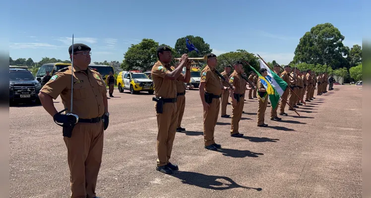 Tenente-coronel Dias assume o comando do 1º BPM em Ponta Grossa