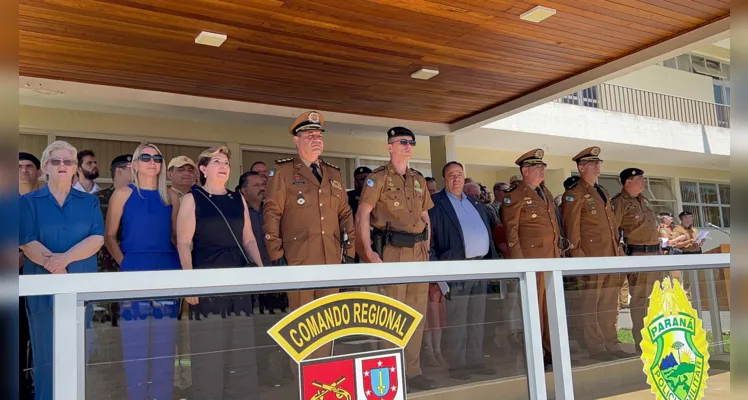 Tenente-coronel Dias assume o comando do 1º BPM em Ponta Grossa
