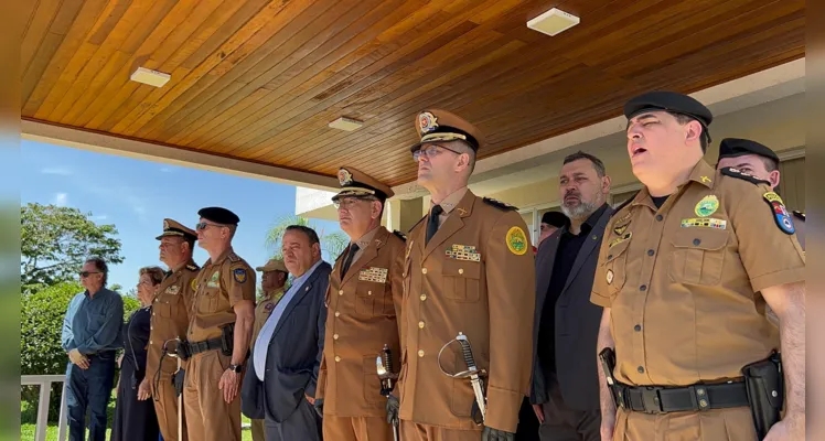 Tenente-coronel Dias assume o comando do 1º BPM em Ponta Grossa