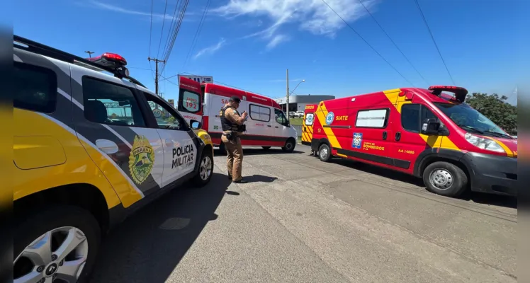 Equipes foram mobilizadas por volta das 10 horas da manhã