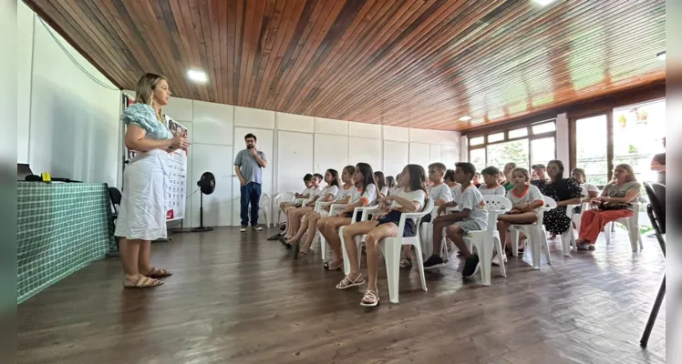 Confira as fotos da cerimônia na tarde desta segunda-feira