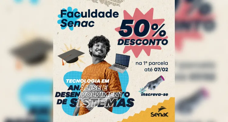 Objetivo do Senac é formar um profissional que tenha a visão de seu entorno