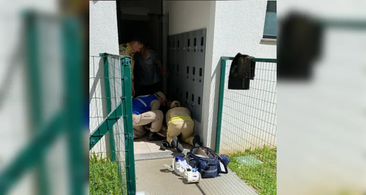 Situação ocorreu em um condomínio localizado no bairro Jardim Carvalho.