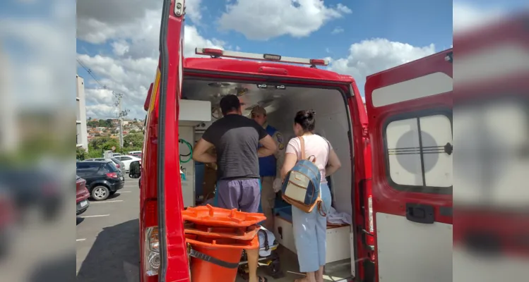 Situação ocorreu em um condomínio localizado no bairro Jardim Carvalho.