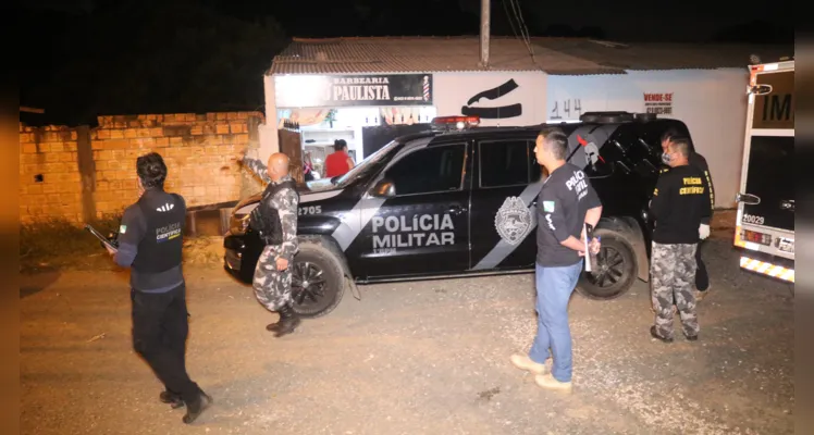 Homem teria atirado contra os policiais do Pelotão de Choque