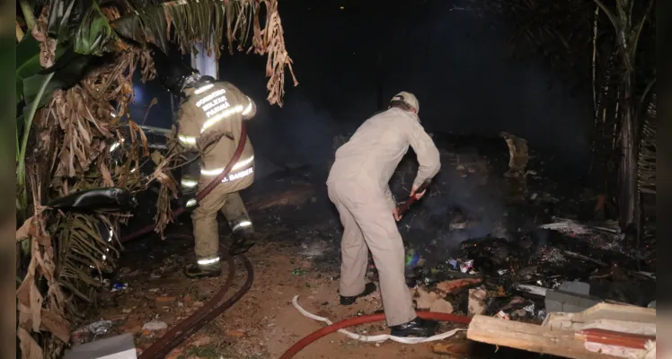 Casa de catadores pega fogo pela segunda vez no 'São Gabriel'